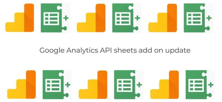Wat verandert met de Google Analytics API sheets add on update?