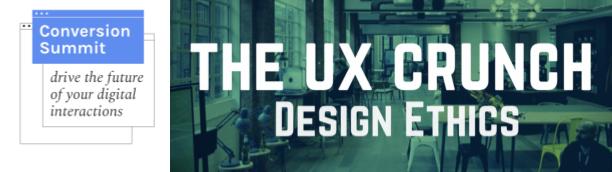 Lees meer over het artikel Online Dialogue op het podium: The UX Crunch & Conversion Summit